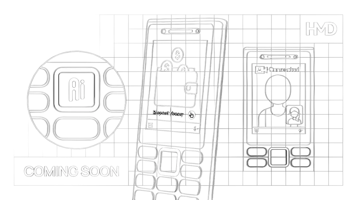 HMD apporte l'AI, les appels vidéo et le portefeuille aux feature phones