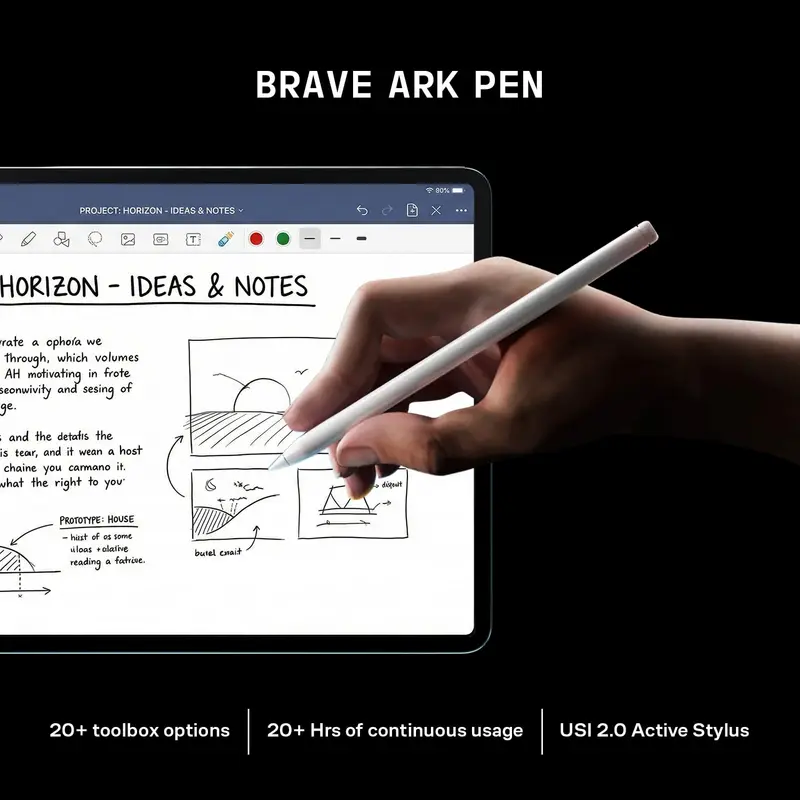 Brave Ark Tablet Lancé avec Écran 12,95 Pouces et Batterie 14,550mAh