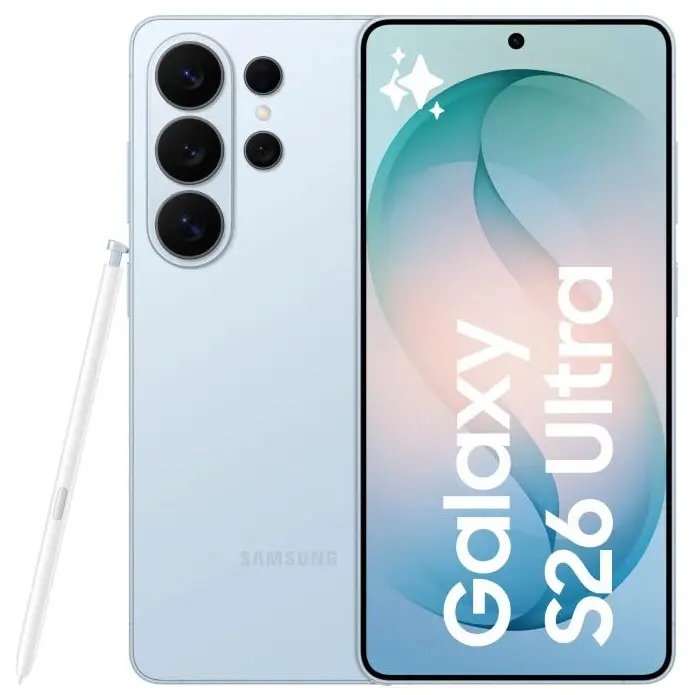 Option de couleur Sky Blue du Galaxy S26 Ultra