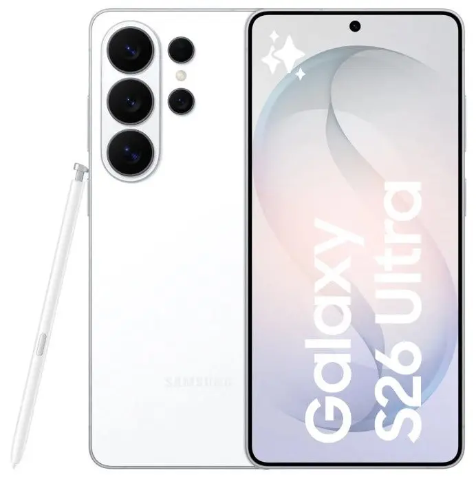 Option de couleur White du Galaxy S26 Ultra