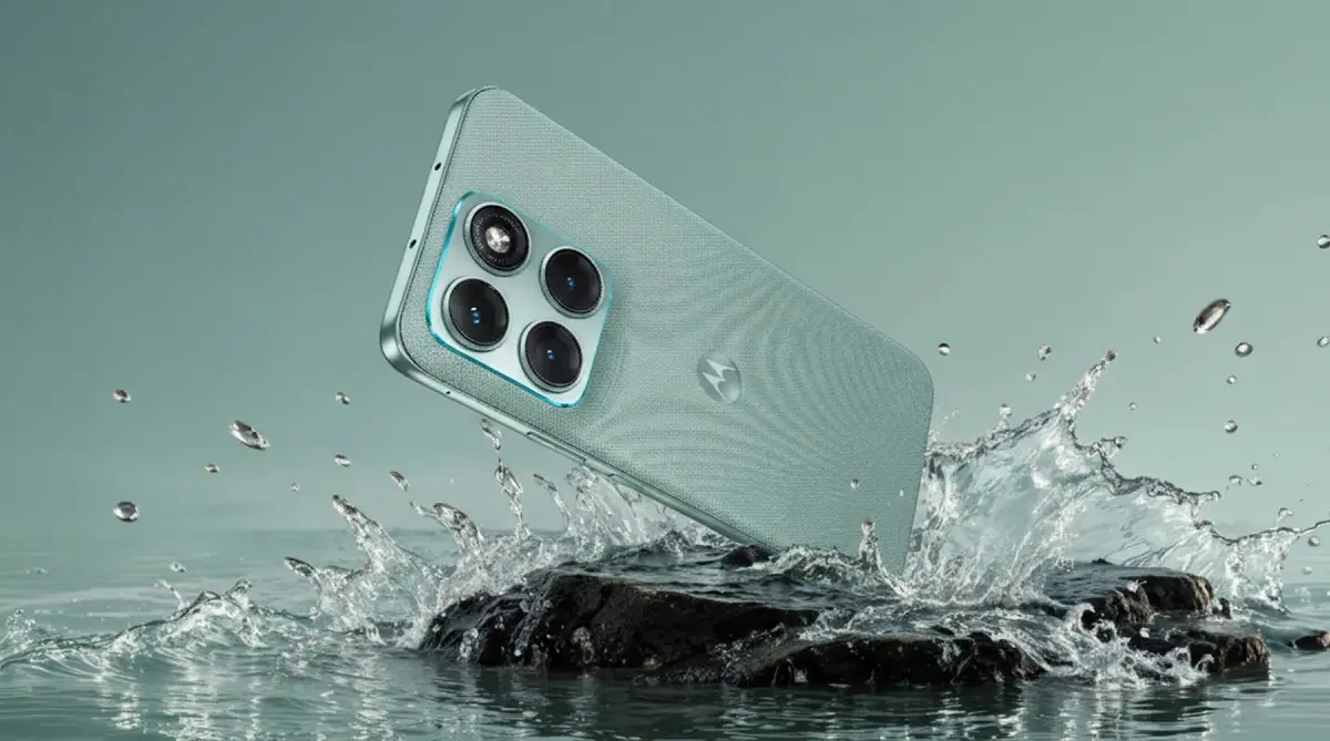 Le Moto Edge 70 Fusion est classé IP68 et IP69