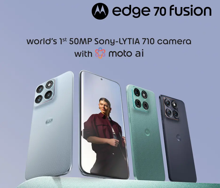 Motorola confirme officiellement les specs du Edge 70 Fusion