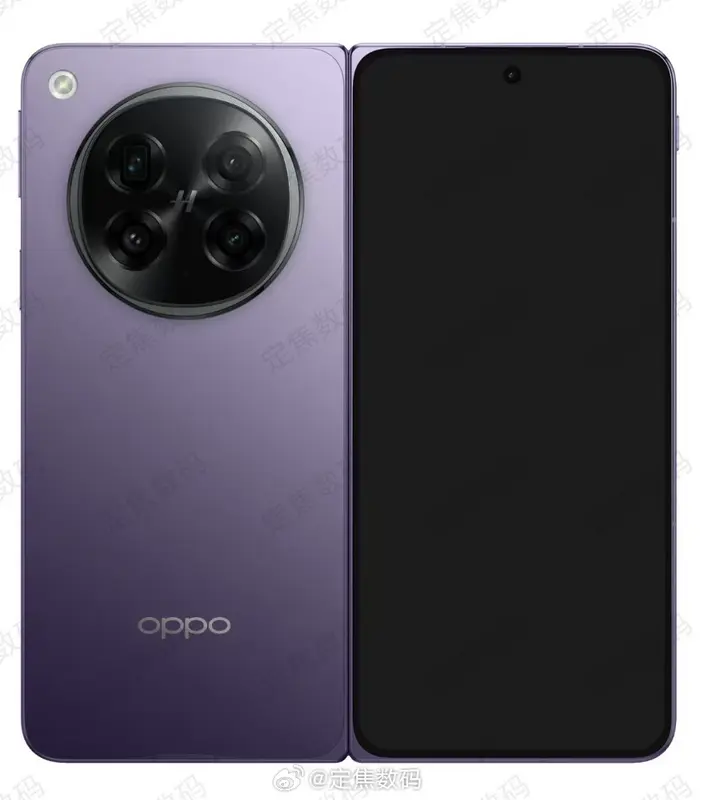 Oppo Find N6 rendu rouge
