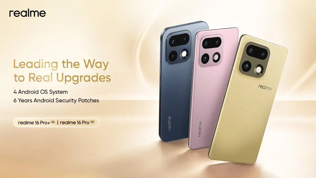 Extension du support logiciel Realme 16 Pro en Inde