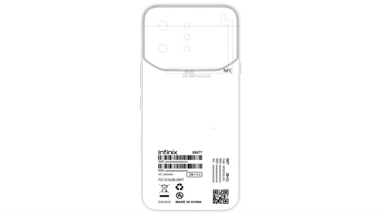 Certification FCC de l'Infinix Note 60 Ultra : Deux Options de Batterie Révélées