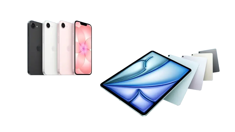 iPhone 17e et iPad Air M4 désormais disponibles à la vente